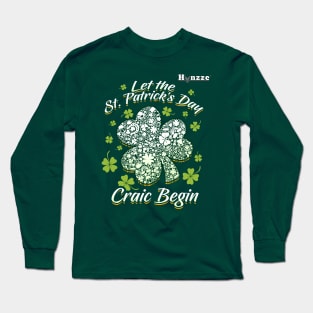 St. Patrick's Day - Craic Long Sleeve T-Shirt